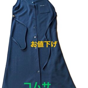 COMMECA DU MODE ノースリーブワンピース ブラック ブラック