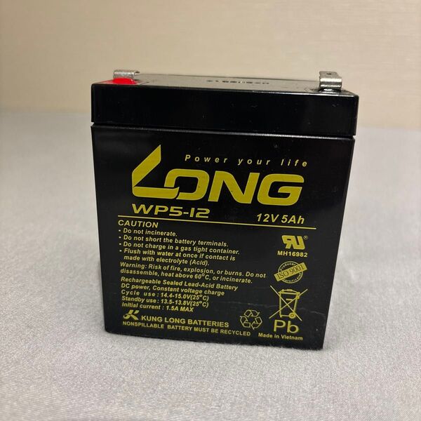 バッテリー 魚探 12v 5Ah バス釣り レンタルボート LONGバッテリー