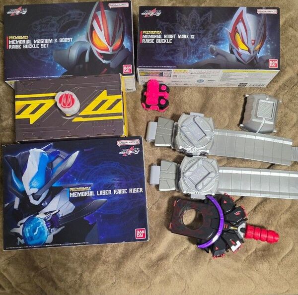 仮面ライダーギーツ メモリアルブーストマークIXレイズバックル セット