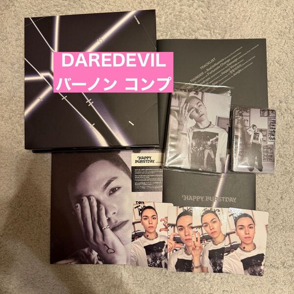 バーノン トレカ コンプ Carat盤 seventeen DAREDEVIL