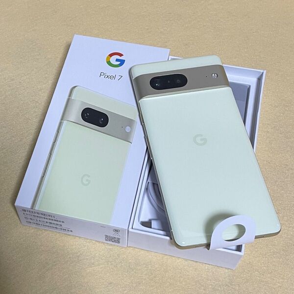 【新品/未使用※保管品】Google Pixel 7 128GB レモングラス★一括購入/au版SIMフリー★05096