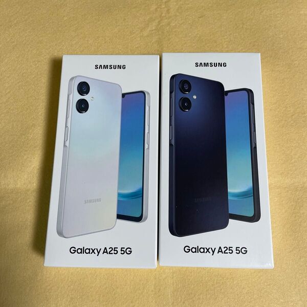 【新品/未開封】Galaxy A25 5G ライトブルー/ブラック★一括購入/SoftBank版SIMフリー★2台 05171N