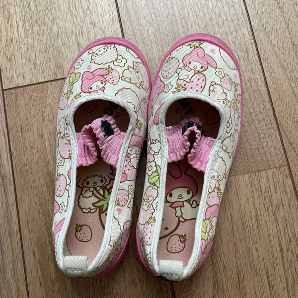 マイメロ 上履き バレエシューズ 16.0 日本製