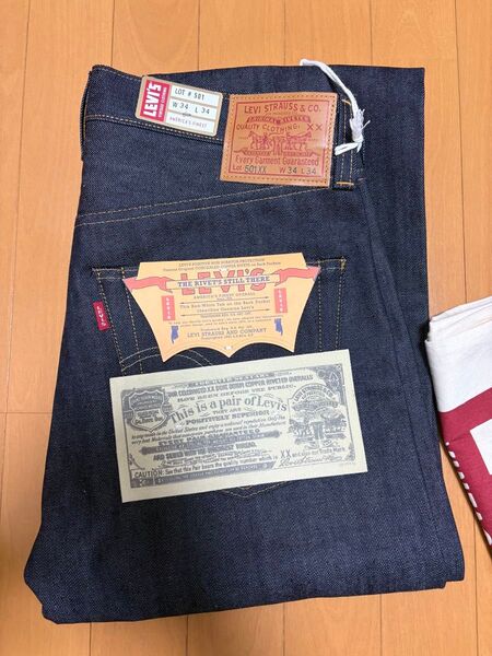 新品 リーバイス LVC 501XX 1947年モデル W34 L34 日本製