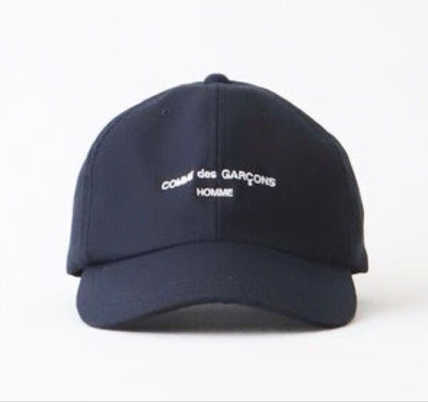 Comme des Garcons homme コムデギャルソンオム LOGO CAP キャップ ネイビー