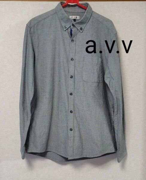 avv メンズ 長袖シャツ ボタンダウン L サイズ イトキン 株式会社