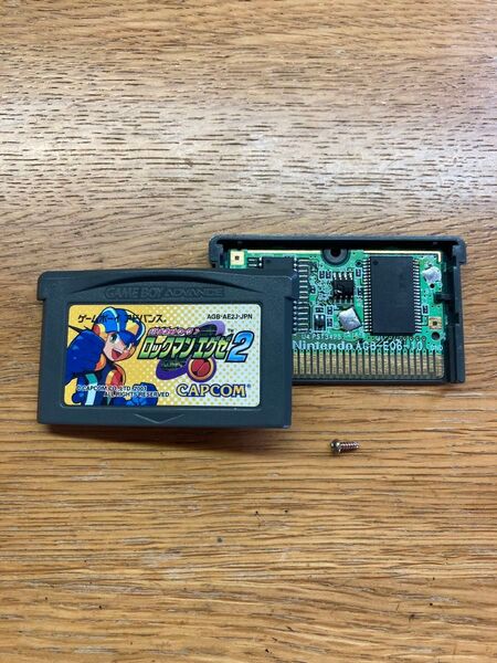 GBA ゲームボーイアドバンス ロックマンエグゼ2 電池交換不要FRAM化品