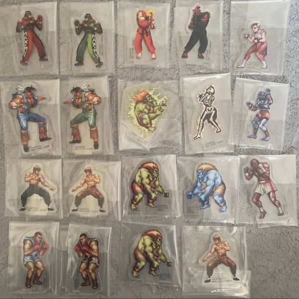 一番くじストリートファイター G賞 アクリルスタンドコレクション