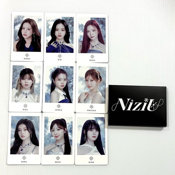 NiziU フォトカードセットA(全メンバー9枚入り)Live with U 2024-2025"AWAKE"