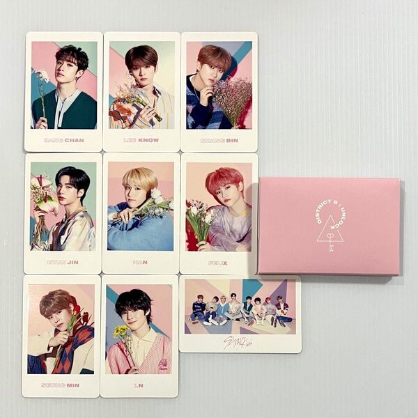 Stray Kids フォトカードセット(全メンバー9枚入り)DISTRICT 9 : UNLOCK
