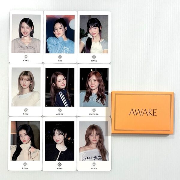 【姫様 専用】NiziU フォトカードセット(全メンバー9枚入り)1st Mini Album AWAKE 他商品4点セット