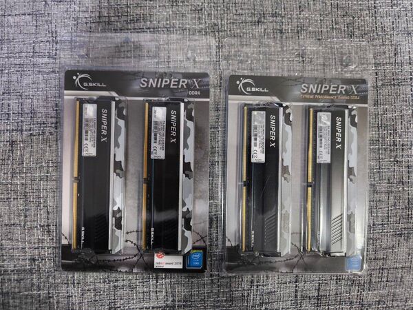 G.SKILL SNIPER X DDR4 16GB x2 x2 合計64GB