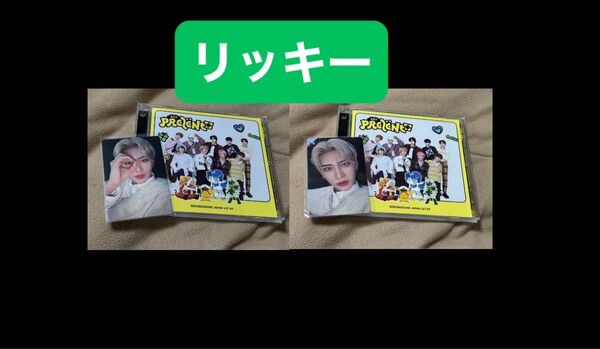 ZB1 ZEROBASEONE PRESENT cd ポケモン アニメ盤 開封済み リッキー トレカ 2枚セット