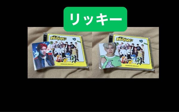 ZB1 ZEROBASEONE PRESENT cd ポケモン アニメ盤 開封済み リッキー トレカ 2枚セット