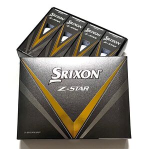 【新品・ヤマト発送】スリクソン Z-STAR ゼットスター ゴルフボール ホワイト 1ダース 12個 2023 ダンロップ