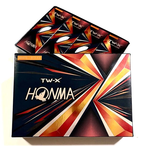 【新品・郵便局発送】HONMA 本間ゴルフ ツアーワールド TW-X ホワイト 2021年モデル 1ダース 12個