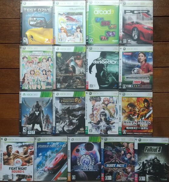 Xbox 360ソフト17本セット TEST DRIVE DOAX2 アイドルマスター ドラゴンズドグマ 他 分売不可 説明文必読