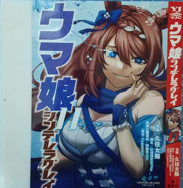 久住太陽 ウマ娘 シンデレラグレイ 付録11巻かけ替えカバー(未使用)