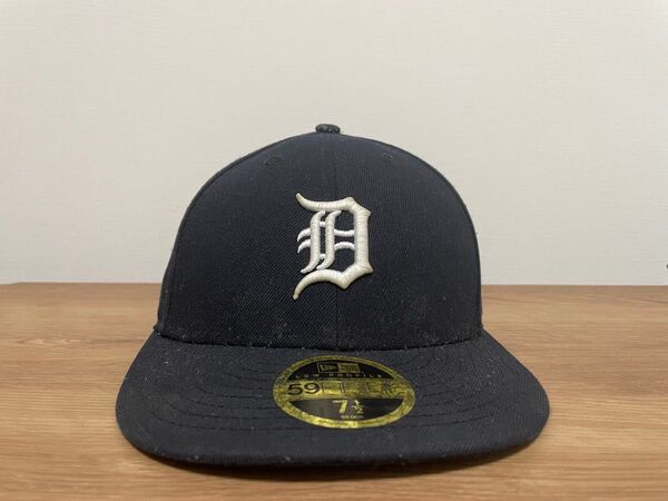New Era デトロイトタイガース キャップ ネイビー 7 1/4
