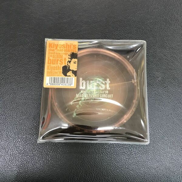 CD 中古☆【邦楽】Kiyoshi's the MAD BEAVERS burst kiyoshi solo Llve'98