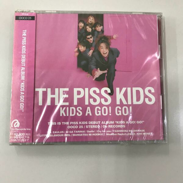 CD 未開封【邦楽】長期保存品 ピスキッズ KIDS A GO! GO!