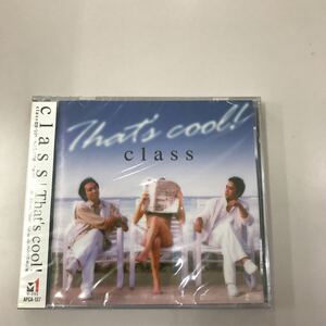 CD 未開封【邦楽】長期保存品 Class That's cool