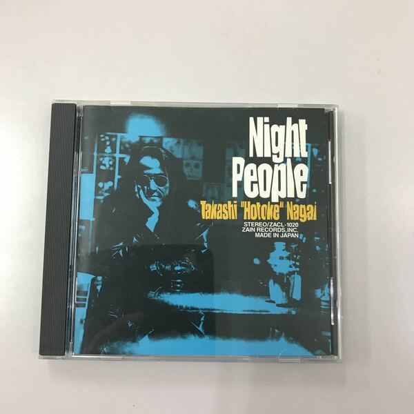 CD 中古☆【邦楽】TAKASHIHOTOKENAGAI Night People