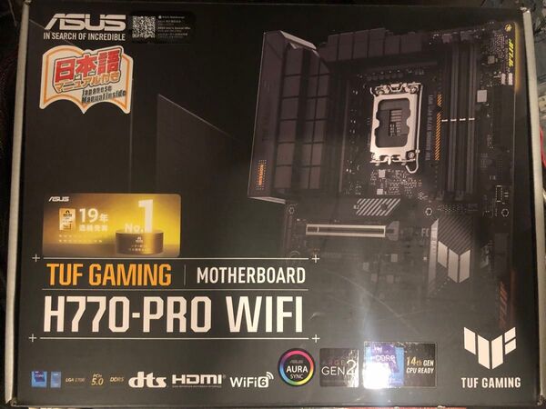 ASUS TUF GAMING H770-PRO WIFI【訳あり/保証あり】
