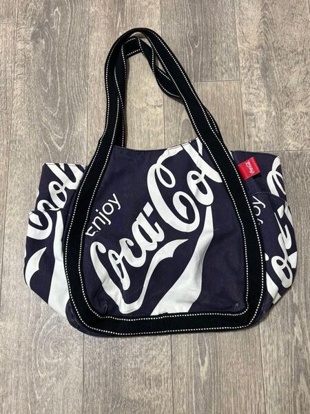 コカ・コーラ トートバッグ ネイビー