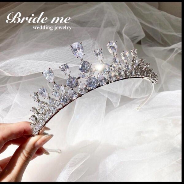 ティアラ ブライドミー ZT-16 ウェディング ヘアアクセサリー 結婚式