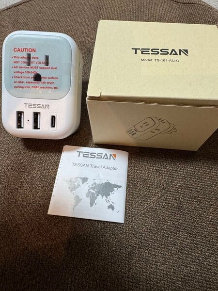 オーストラリア 変換プラグ o型 旅行用 変換プラグ TESSAN 海外旅行用