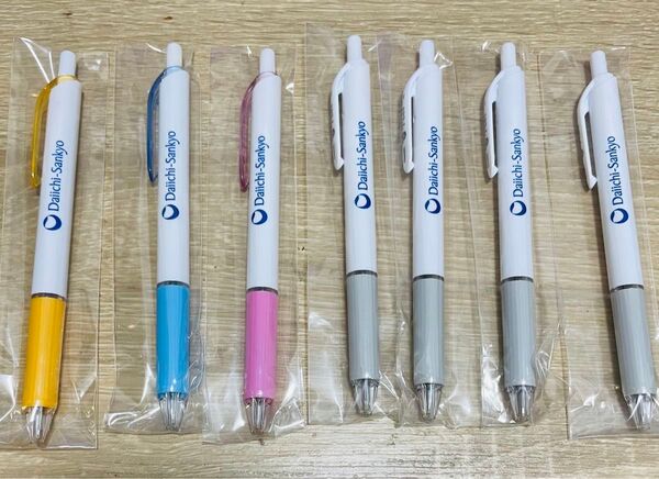【非売品】第一三共 ノベルティボールペン 7本セット Pentel feel
