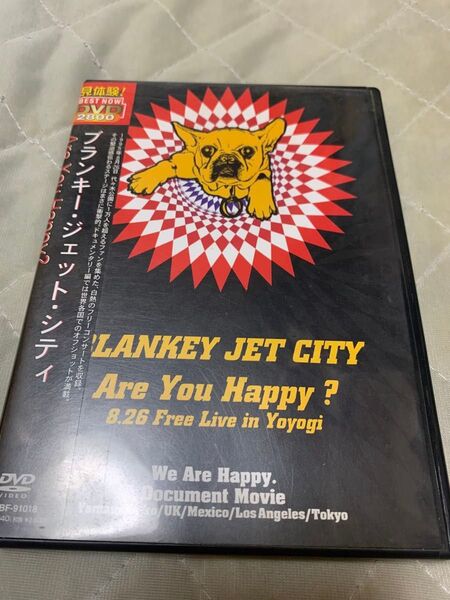 BLANKEY JET CITY Are You Happy? DVD