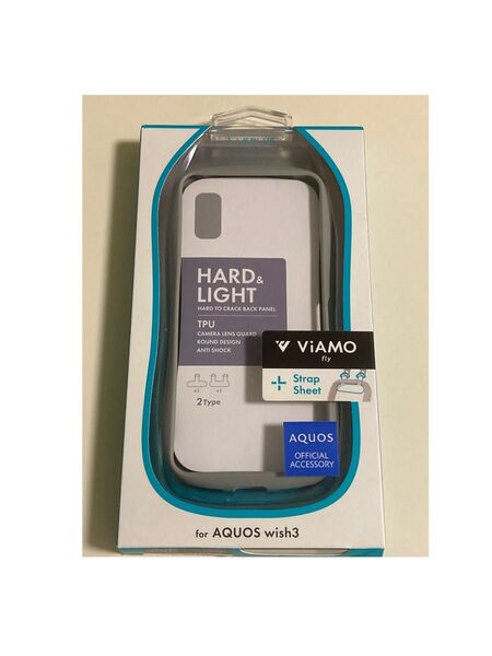 ViAMO AQUOS アクオス wish3 スマホケース カバー 耐衝撃