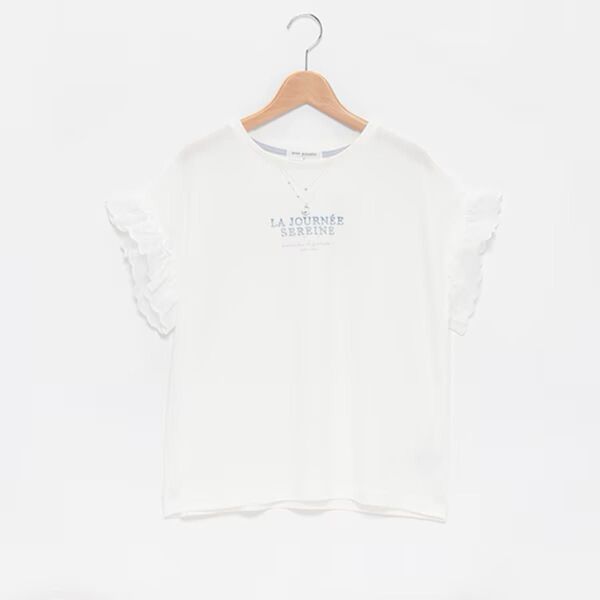ポンポネット新品新作タグ付きネックレスTシャツ150