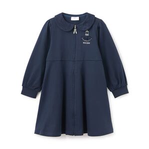 メゾピアノ新品新作タグ付き【バレエ】衿つき 前開きカットワンピース120