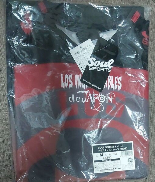 ★未開封 新日本プロレス Soul sports L.I.J プラクティス Tシャツ M 内藤哲也 武士 BUSHI 高橋ヒロム★