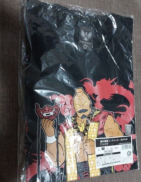 ★新品未使用 未開封 新日本プロレス 鷹木信悟 プリンス・カメハメ Tシャツ Mサイズ ロスインゴ キン肉マン★
