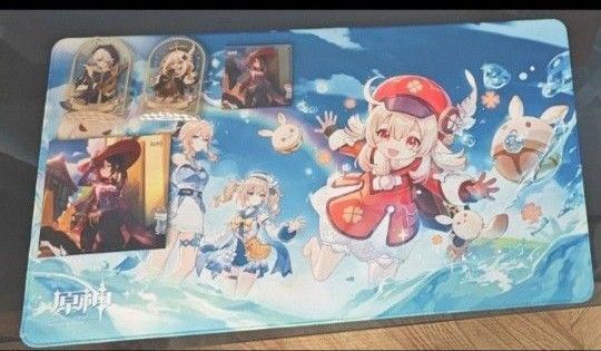 原神 アクリルスタンド デスクマット 色紙