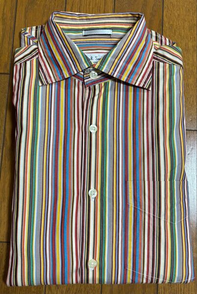 Paul Smith /ポールスミス マルチストライプ シャツ サイズS