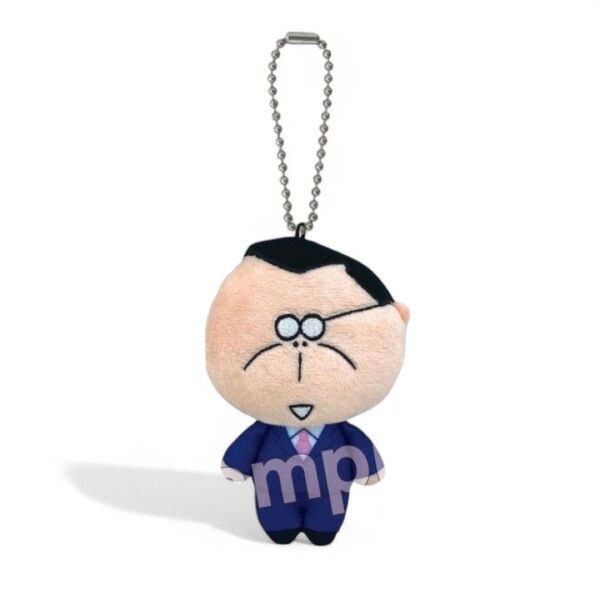 【新品】あたしンちますこっと 父 マスコットキーホルダー