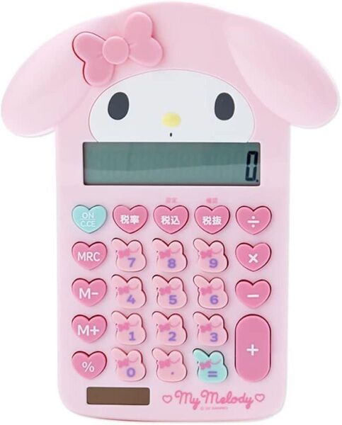【新品未開封】サンリオ(SANRIO) マイメロディ フェイス形キー電卓