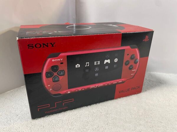レア PSP-3000(PSPJ-30026) バリューパック レッド/ブラック