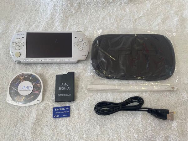 ☆動作品☆ PSP-3000 パールホワイト