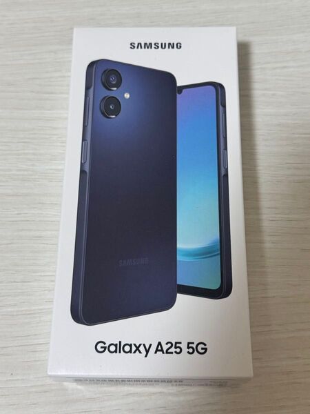 SAMSUNG Galaxy A25 5G BLACK 未使用