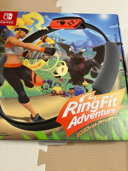【中古美品】リングフィット アドベンチャー Nintendo Switch オマケ(fit boxing)