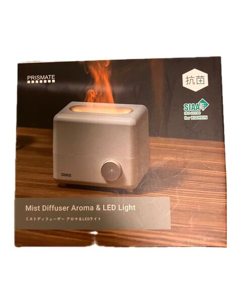 PRISMATEのMist Diffuser アロマ&LEDライトミストディフューザー新品未開封