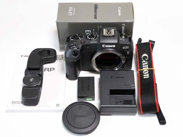 【美品・グリップ付属】Canon EOS RP EG-E1付 ブラック黒