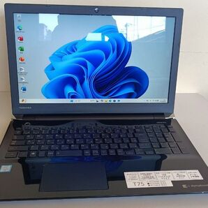 TOSHIBAノートパソコンCore i7 SSD Blu-ray 8+256 JAPAN Windows 東芝