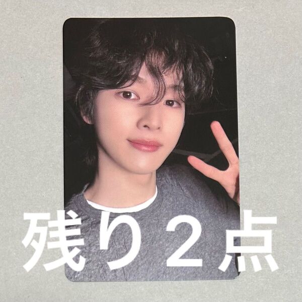 RIIZE ライズ ソンチャン ODYSSEY photobook everline エバラ 購入特典 トレカ ②